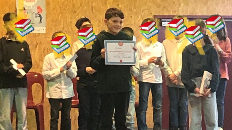 Firmin : Petit champion de lecture départementale