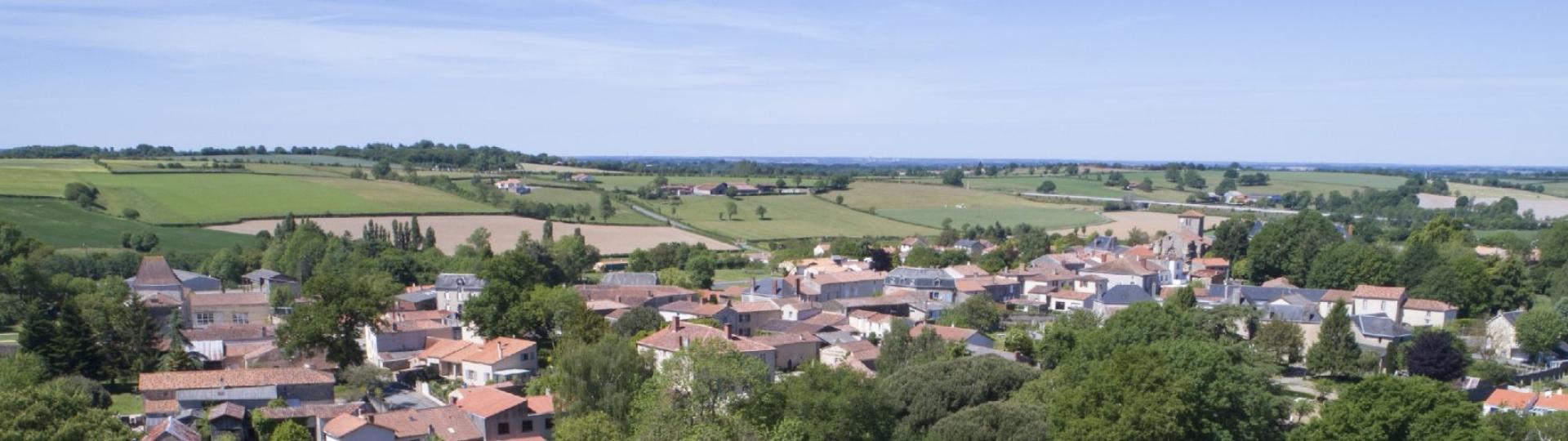 Réaumur - vue du ciel