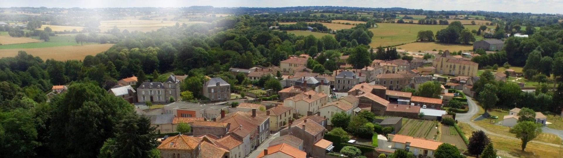 Réaumur - vue du ciel