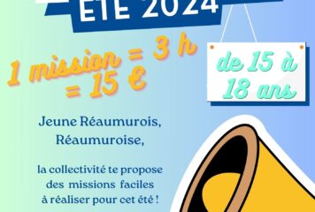 Dispositif ARGENT DE POCHE – Eté 2024